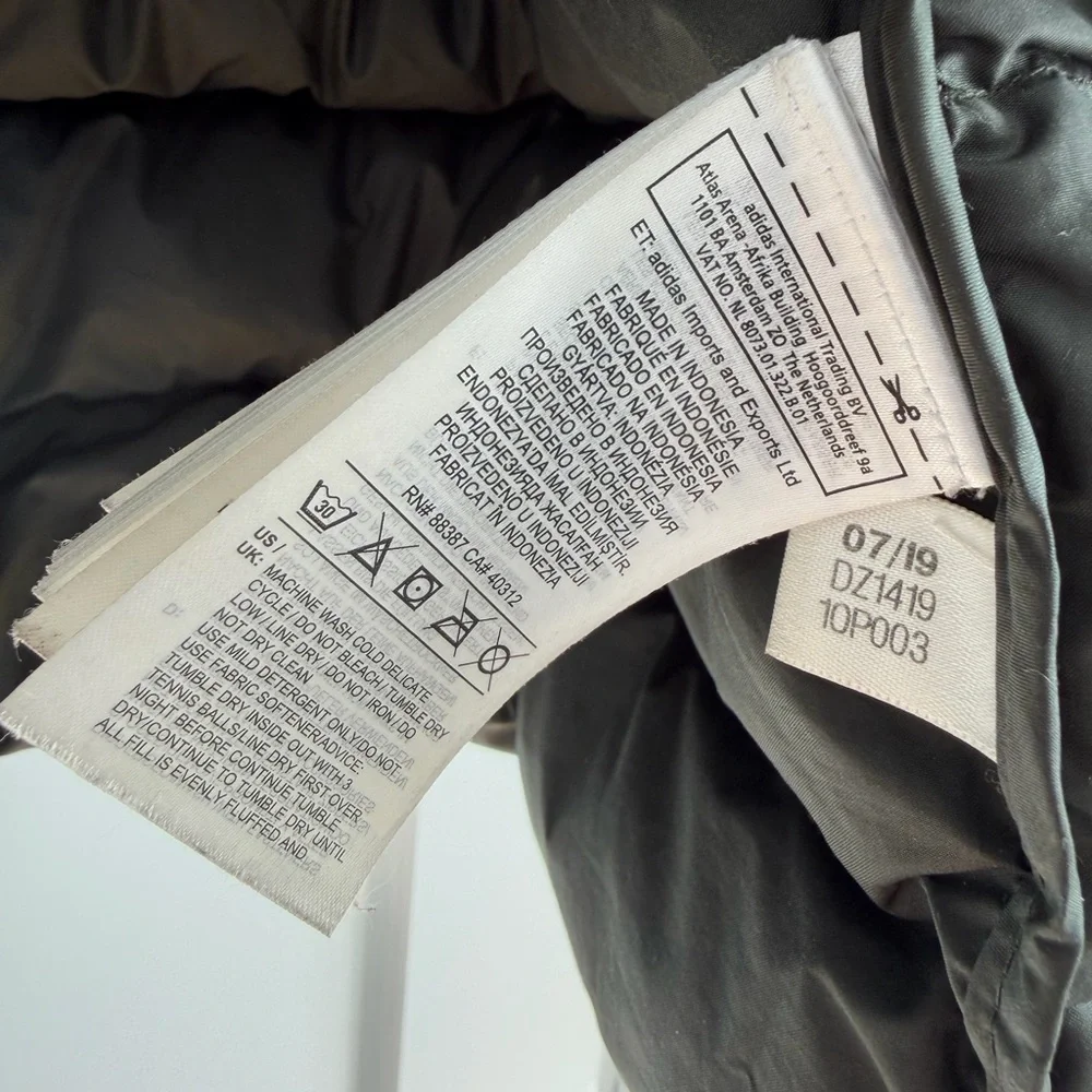 Adidas Men’s Olive Myshelter‎ Climaheat Parka Down Coat sz large